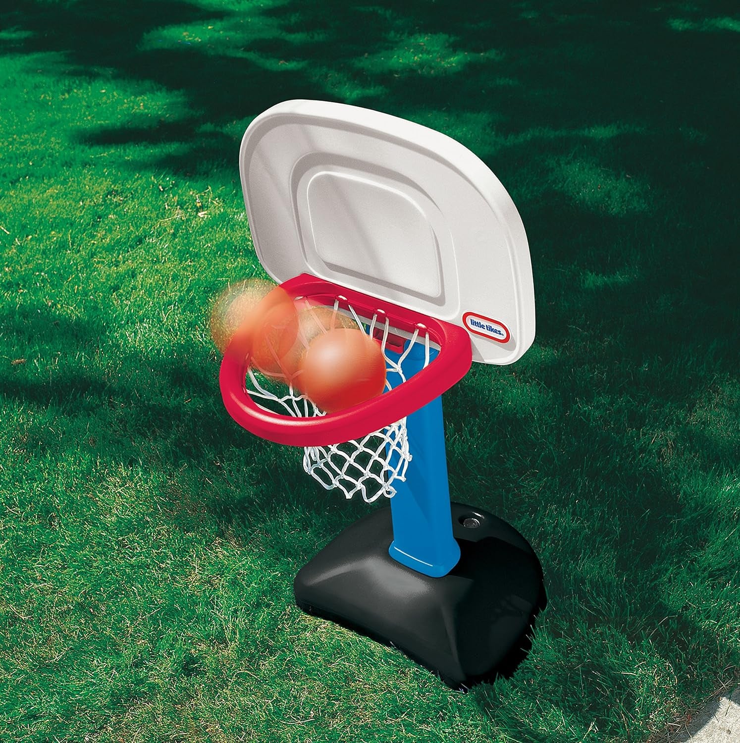 Easy Score Basketball Set, Blue, 3 Balls - Amazon Exclusive, 23.75 X 22 X 61 Inches