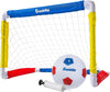 Kids Mini Soccer Goal Sets - Backyard + Indoor Mini Net and Ball Set with Pump - Portable Folding Youth Soccer Goal Sets for Kids + Toddlers - 24" X 16"