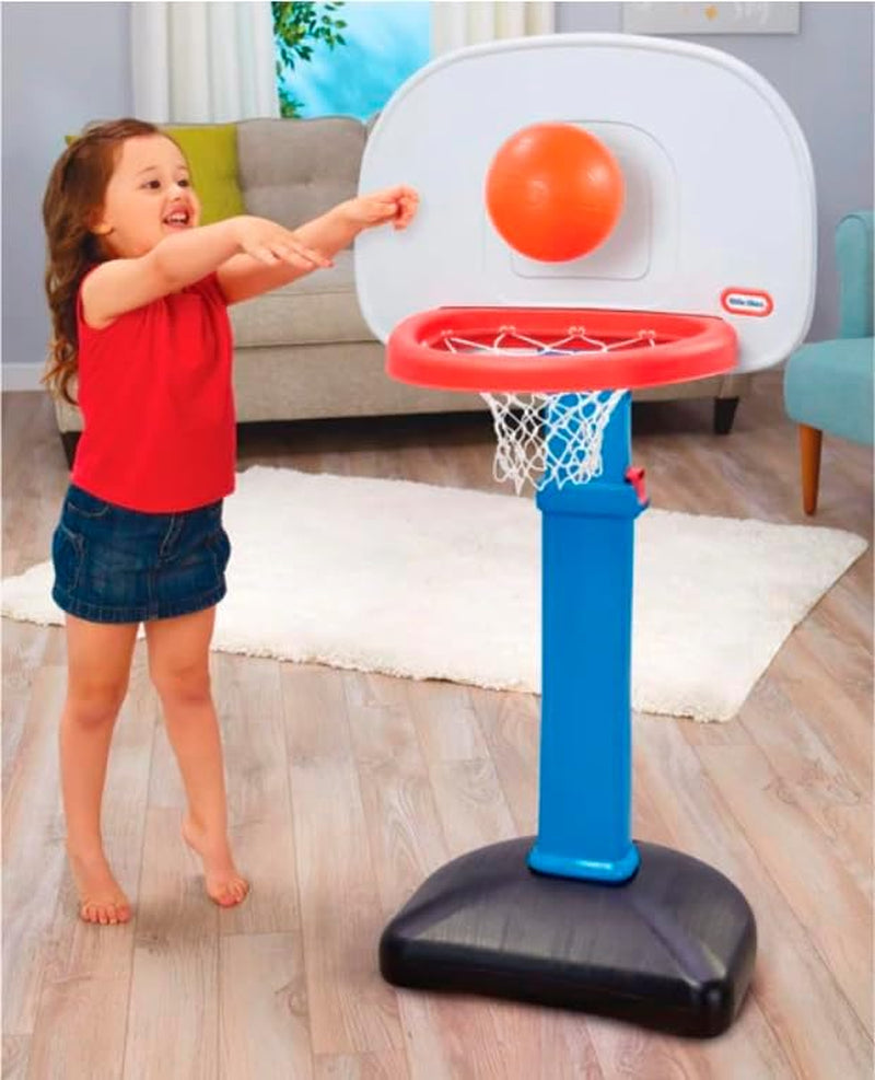 Easy Score Basketball Set, Blue, 3 Balls - Amazon Exclusive, 23.75 X 22 X 61 Inches