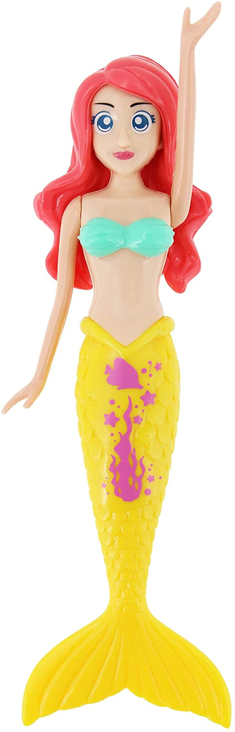 Dive Mermaids 4Pc Colors May Vary