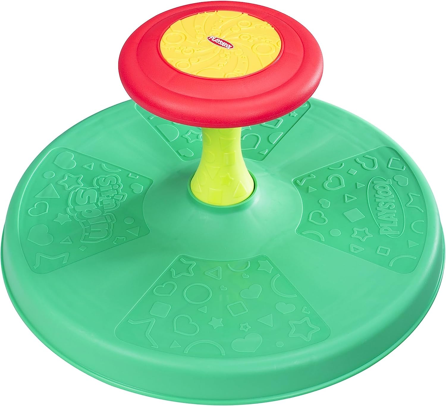 Sit 'N Spin Toy for Toddlers with Music Fun Classic Spinning Gift for Active Boys Girls and Kids Ages over 18 Months and up (Amazon Exclusive)