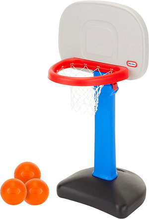 Easy Score Basketball Set, Blue, 3 Balls - Amazon Exclusive, 23.75 X 22 X 61 Inches