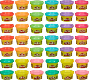 Play Doh Bulk Handout 42 Pack of 1-Ounce Modeling Compound, Party Favors, Kids Easter Basket Stuffers or Egg Fillers, Ages 2+ (Amazon Exclusive)