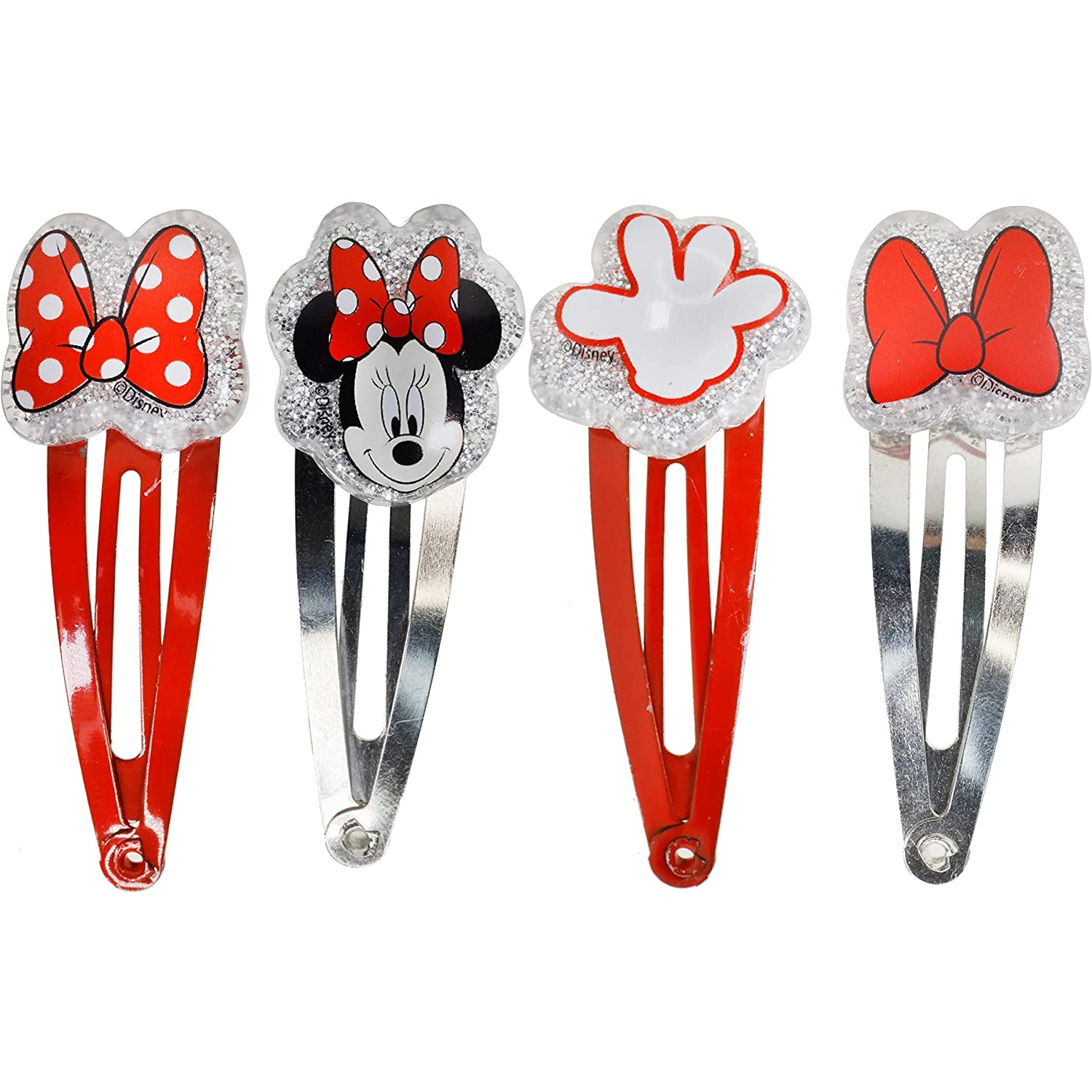 Disney Minnie Mouse -  Hair Accessories Kit Gift Set for Girls Ages 3+. Includes 22 Pieces of Hair Accessories Such as Hair Bow, Hair Pins and More, Perfect for Parties & Makeovers.