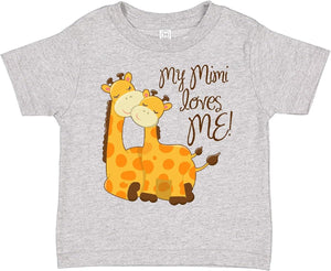 My Mimi Loves Me Toddler T-Shirt