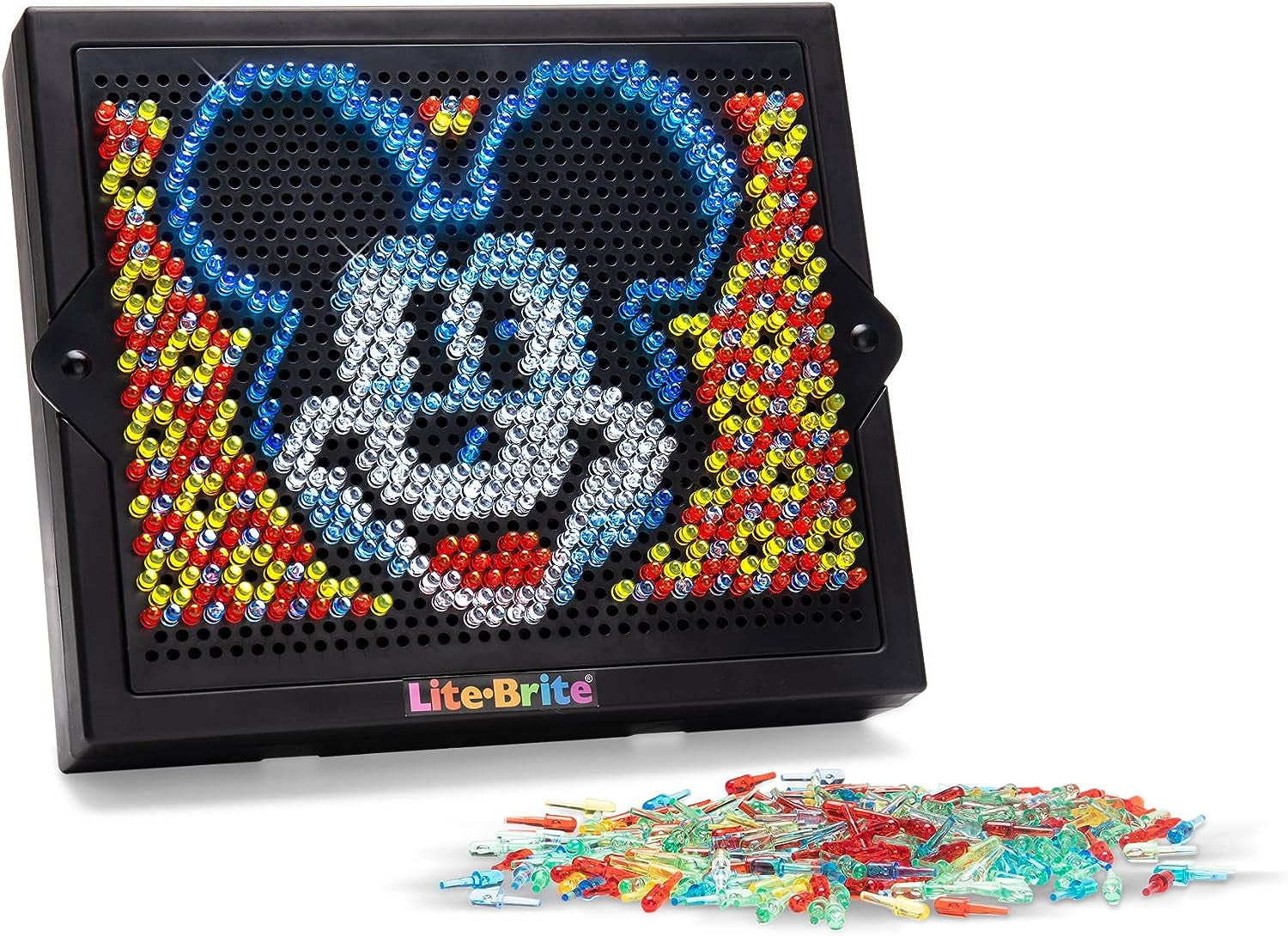 Lite-Brite Super Bright HD - Disney 100 Years of Wonder Edition Educational Play for Children – Enhances Creativity & Fine Motor Skills, Gift for Boys and Girls Ages 6+