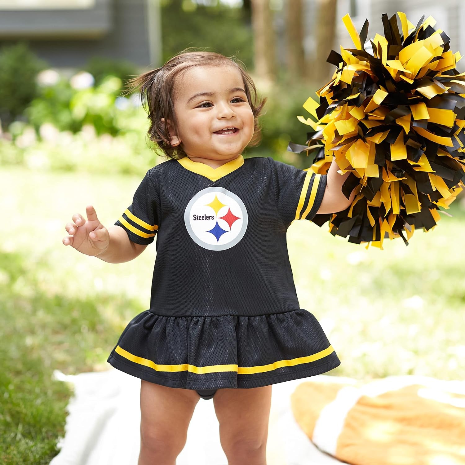 Girls' NFL Team Jersey Dress and Diaper Cover