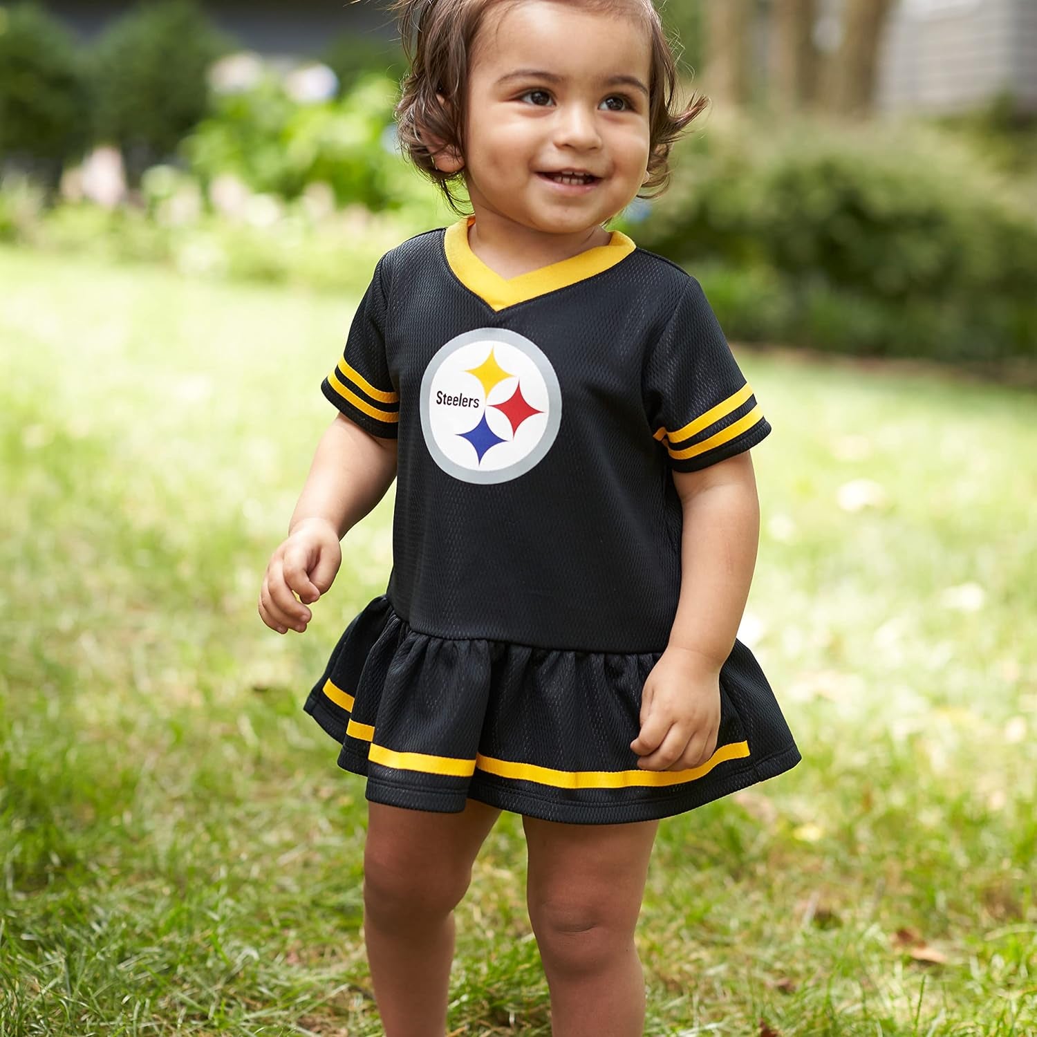 Girls' NFL Team Jersey Dress and Diaper Cover