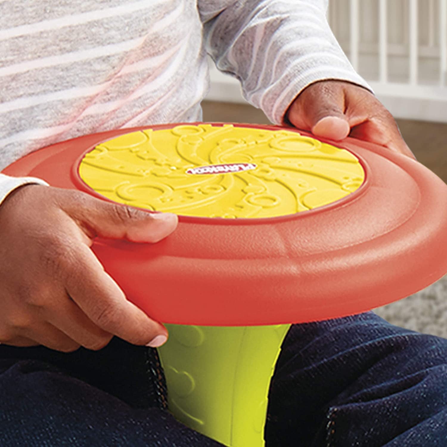 Sit 'N Spin Toy for Toddlers with Music Fun Classic Spinning Gift for Active Boys Girls and Kids Ages over 18 Months and up (Amazon Exclusive)