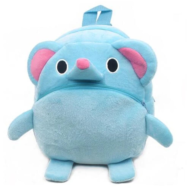 Disney Mickey Stitch Cute Cartoon Kids Plush Backpack Toys Mini School Bag Children'S Gifts Boy Girl Baby Student Bags Wallet