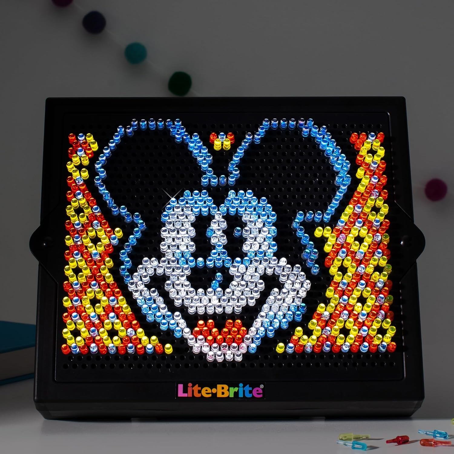 Lite-Brite Super Bright HD - Disney 100 Years of Wonder Edition Educational Play for Children – Enhances Creativity & Fine Motor Skills, Gift for Boys and Girls Ages 6+