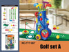 Children Golf Practice Set Educational Sports Suit Mini Golf Club Games Toys Kids Outdoor Indoor Golf Ball for Gifts/Xmas Gifts