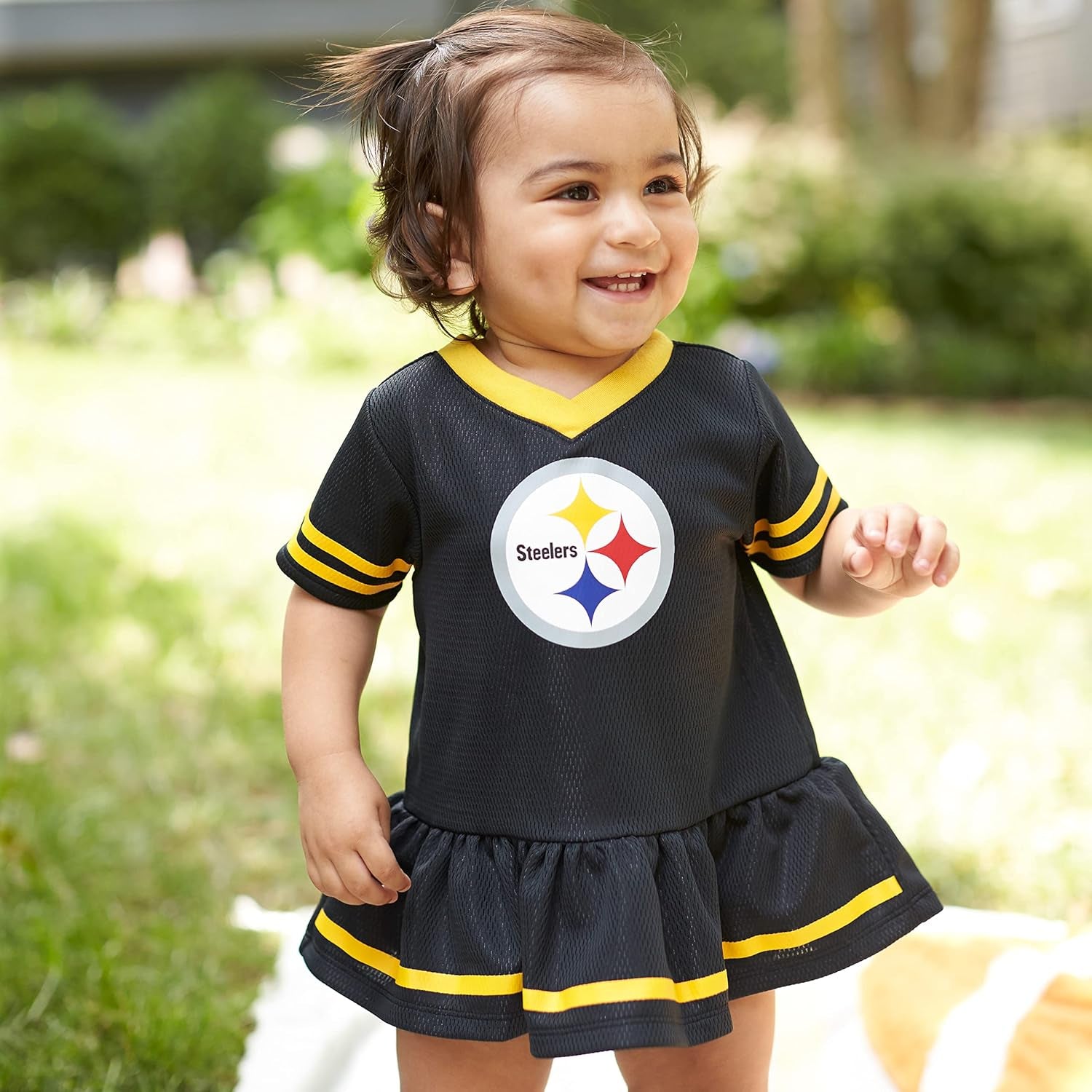 Girls' NFL Team Jersey Dress and Diaper Cover