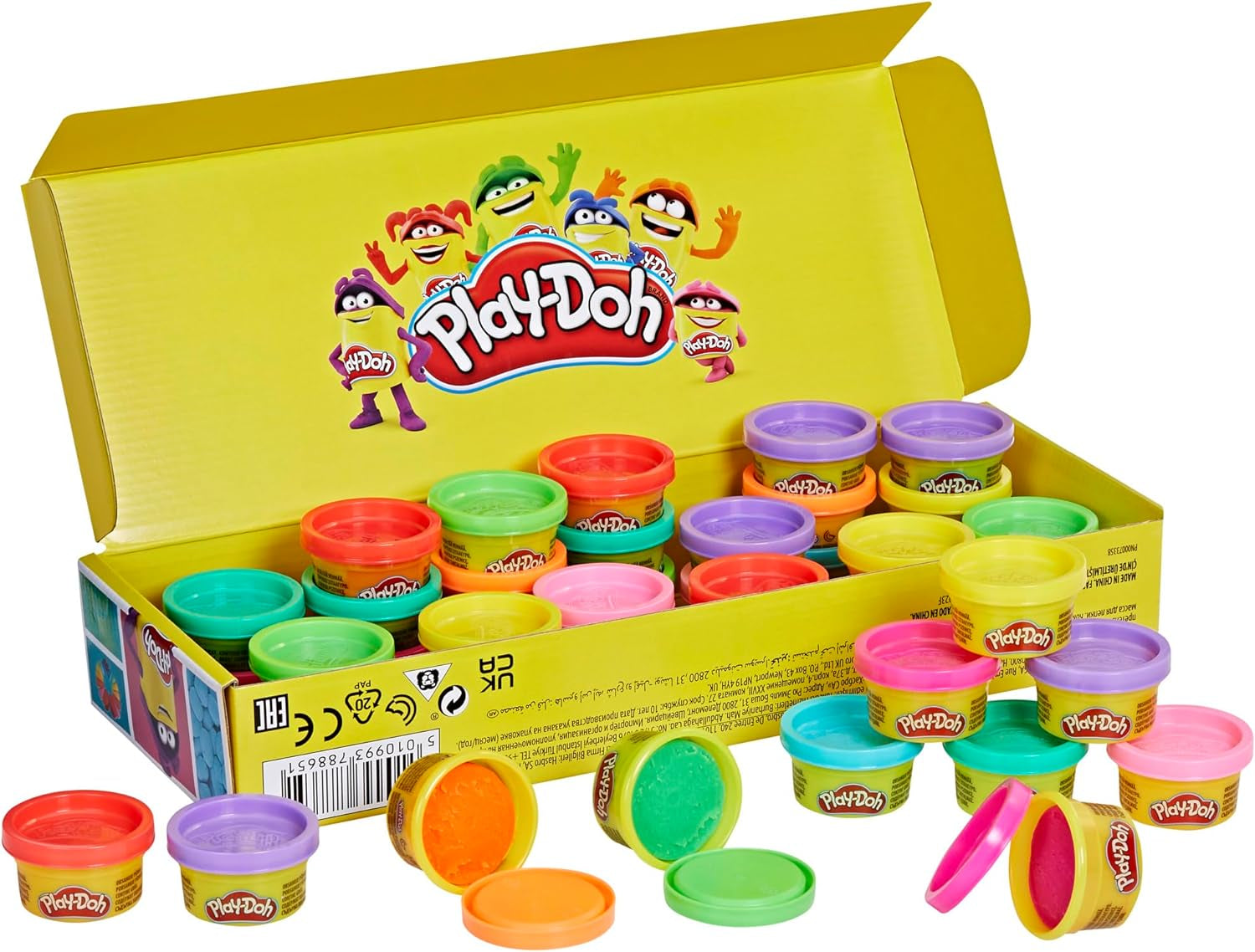 Play Doh Bulk Handout 42 Pack of 1-Ounce Modeling Compound, Party Favors, Kids Easter Basket Stuffers or Egg Fillers, Ages 2+ (Amazon Exclusive)