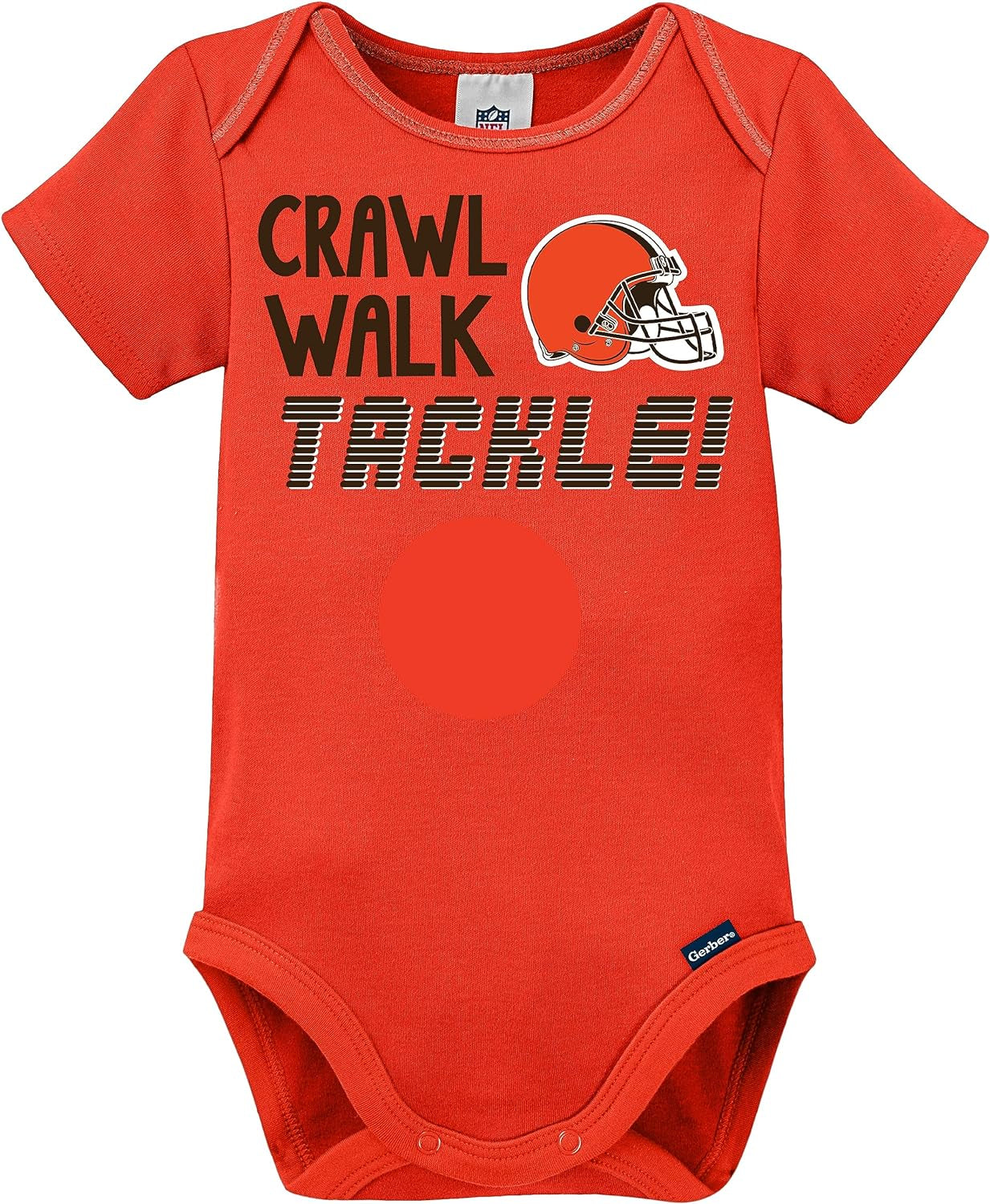 Unisex Baby NFL Team 3 Pack Short Sleeve Onesie Bodysuit